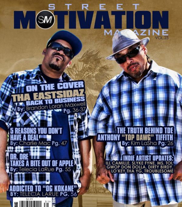 stmotivationmag's tweet photo. @GSTATUSC7 Get the new issue ft. Tha Eastsidaz on the cover? Order a copy now @ http://t.co/tVxpafuruH  only $3 http://t.co/U2LybvbieW