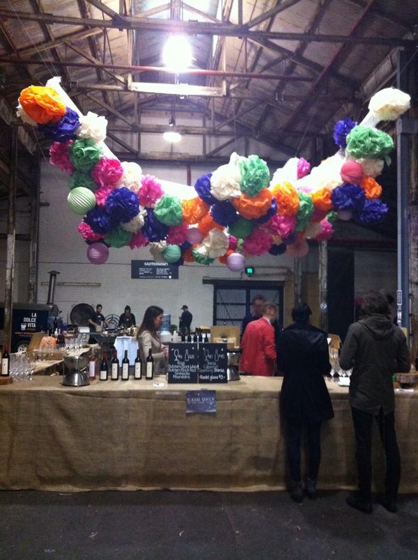 BarossaSpirit's tweet photo. Colourful pop up tasting @TurkeyFlat in the city tonight.Great wine &amp; food #Adelaide #Barossa #ComeVisit #whatson http://t.co/tQpXo3gCsl