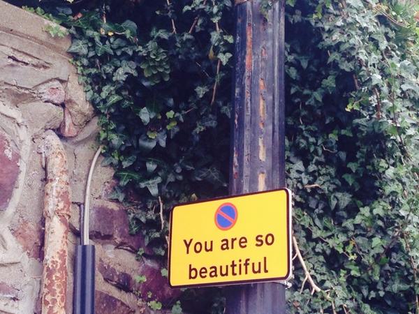 GeorgeFergusonx's tweet photo. Great to see these joyful signs popping up in #Bristol - all very much part of our slightly anarchic character: https://t.co/qwi0yAnI1M