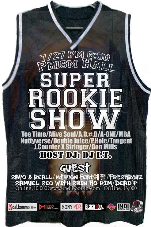 INDIBookin's tweet photo. 7월 27일 오후 6시 홍대 프리즘 홀에서 열리는 'Super Rookie Show' 의 예매가 INDIBookin에서 진행중입니다 http://t.co/0PIlAVnj4j http://t.co/bM5MIGgT4Z
