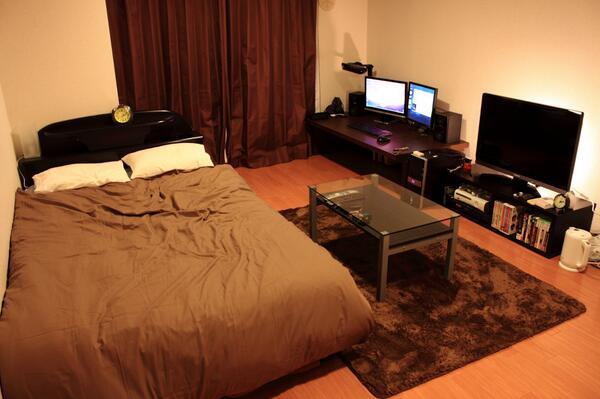 夢の一人暮らし Twitter પર 落ち着き空間 カラーは主にブラウンで統一しました 部屋が広く見えるように全体的に背の低い家具で揃えました Http T Co Iguc6oebte