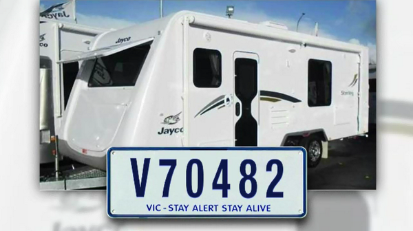 9NewsMelb's tweet photo. If you recognise the man who stole Ron and Leonie Higman's caravan, contact @CrimeStopperVic on 1800 333 000. #9News http://t.co/FDSgRXwOn5