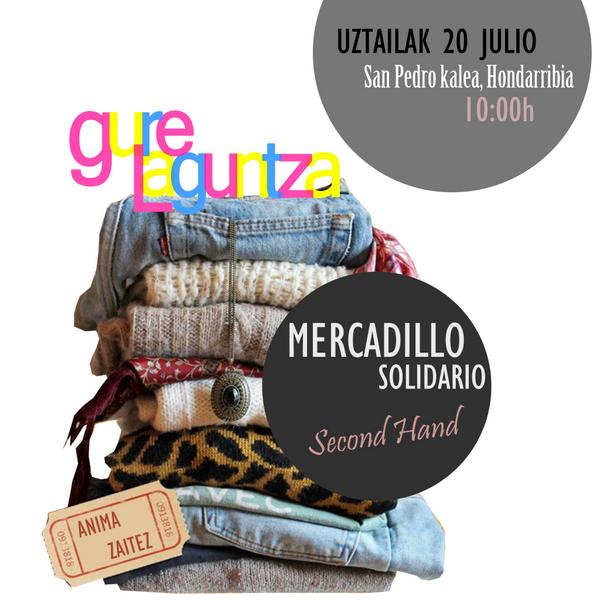 ESTE DOMINGOO! MERCADILLO DE SEGUNDA MANO EN HONDARRIBIA!