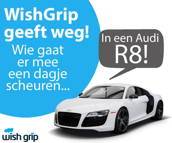 Wie heeft er zin om een dagje te #racen in een <a href="/Audi/">Audi USA</a> #R8? RT dit bericht, op 1 aug. maken we iemand blij! #wish #win