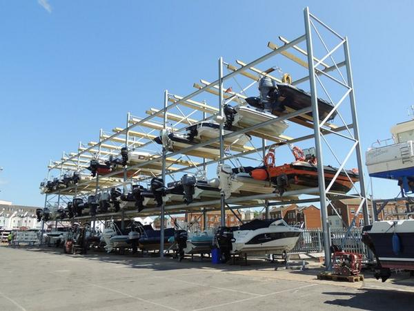 Another successful #WickensEngineering #DryStack installation  #HeavyDutyRacking #BoatStorage