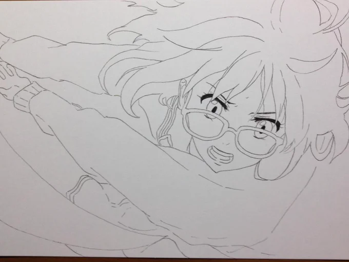 久々に描いてるよー!
境界の彼方 
