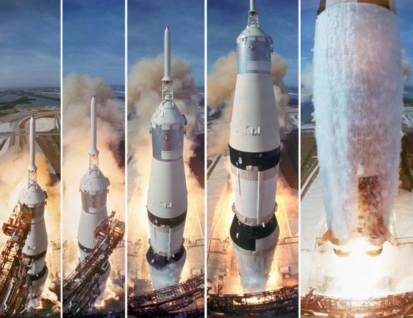 QViewEngage's tweet photo. Celebrating, the launch of Apollo 11 (45 years ago today) with this stunning photographic sequence by Ralph Morse. http://t.co/e3VqDcopO1