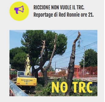 RoxyBarTv's tweet photo. Ore 21 RICCIONE #NoTRC reportage http://t.co/XInFtPktnE Si capirà anche l'arroganza politica del vecchio @pdnetwork http://t.co/FxhuseA5IN