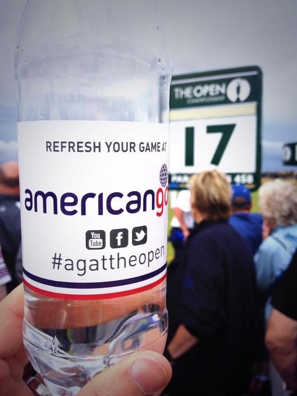 Popped in to see @AmericanGolf_UK and their pop up shop, looks great! #agattheopen #TheOpen