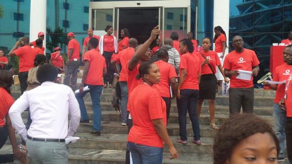 TelecelGhana's tweet photo. We hitting the streets of Accra and all regional capitals, refreshed and re-energised with its ‘Happy Feet’ campaign. http://t.co/BzmBfC6c9m