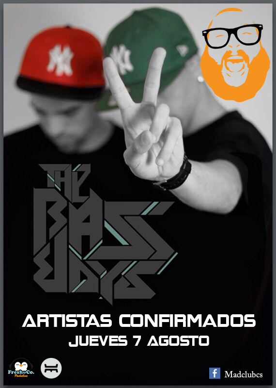 MadClubCS's tweet photo. Cuarta #Confirmadción para el 7 de agosto es... @TheBassBoysGrx http://t.co/EtOHAIjDqp