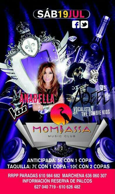 MOMBASSAarahal's tweet photo. Este sabado continuamos con uno del las mejores duetos de VOCAL HOUSE http://t.co/68KVQ9gbIm