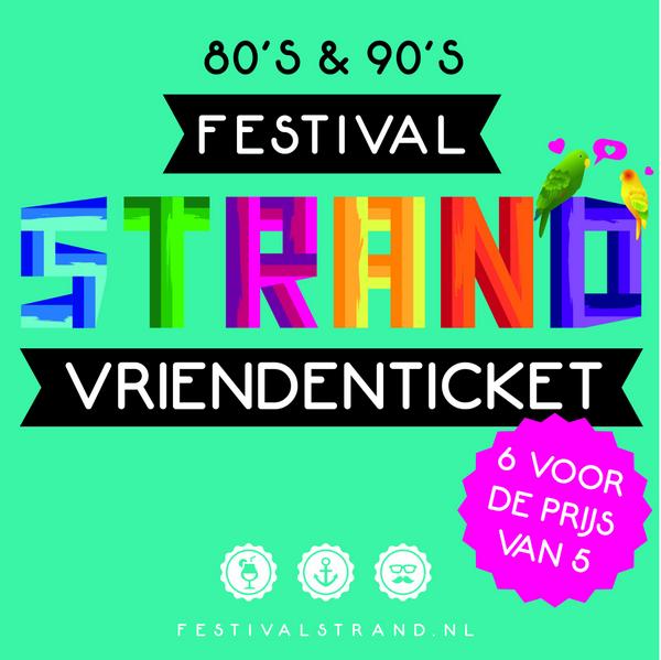 Koop nu je vriendentickets: 6 halen, 5 betalen. Actie loopt tot zondag 20 juli. #strand