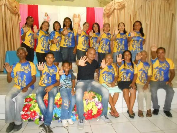 Olha os Calebes animados da Igreja Adventista de Santo Antônio no distrito Anil.