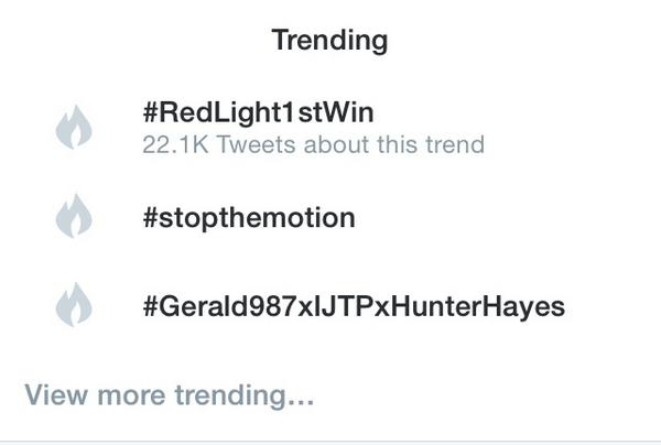 GoodLuckCHIJ's tweet photo. We are trending guys! Thats the IJ Spirit! Keep it up!  #Gerald987xIJTPxHunterHayes http://t.co/4Qq7wjWn1G