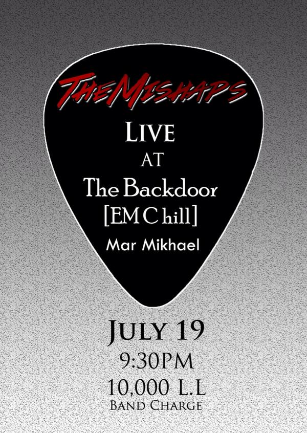 MishapsOfficial's tweet photo. Joins us on Saturday at The Backdoor and bring your friends to grab a beer with us. http://t.co/y98qOLbWqC