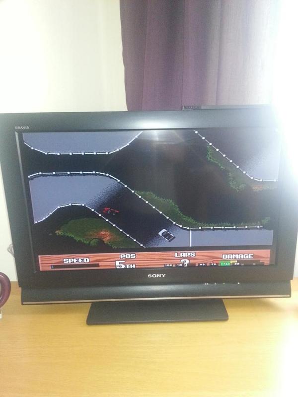 madstedotcom's tweet photo. Playing some #supercars2 on #amiga now. Trickier than it looks #retrogaming http://t.co/nhDojc86Hk