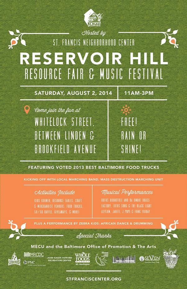 We're helping our friends at St. Francis add a little more summer to the city. Seemyou August 3rd!