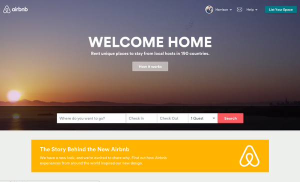 VentureBeat's tweet photo. Not just a new logo. @Airbnb also launched a redesigned site and new apps http://t.co/aGTyk7NzQ2 http://t.co/nuJitXOQ6V