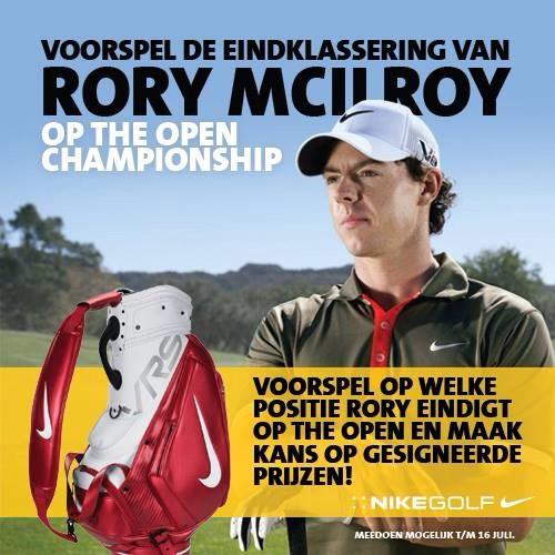 Voorspel nog een paar uur wat de uitslag is van McIlroy! Kijk op onze Facebook pagina!