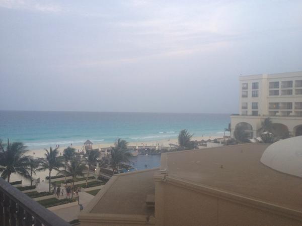 What a view from the hotel in cancun 🔆 #paradise #chillout