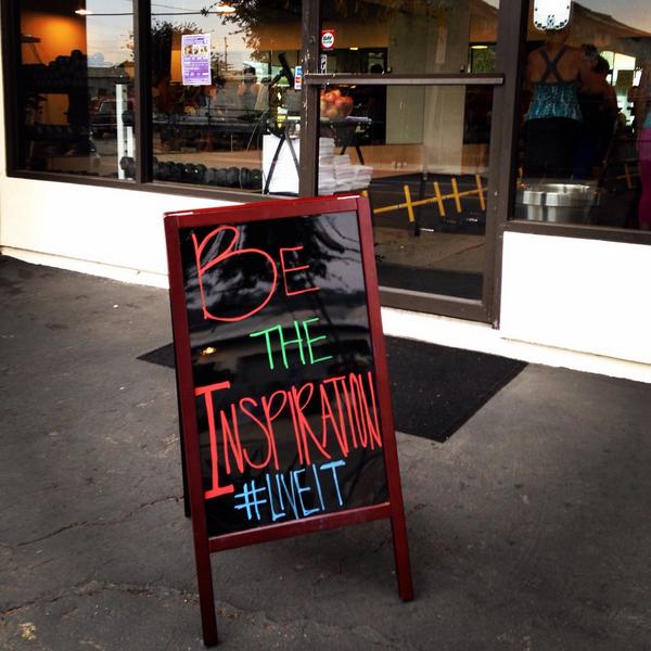 JennySchatzle's tweet photo. TODAY: Be the INSPIRATION. #liveit #ownit #jsprogram http://t.co/0jLkyXDkhg