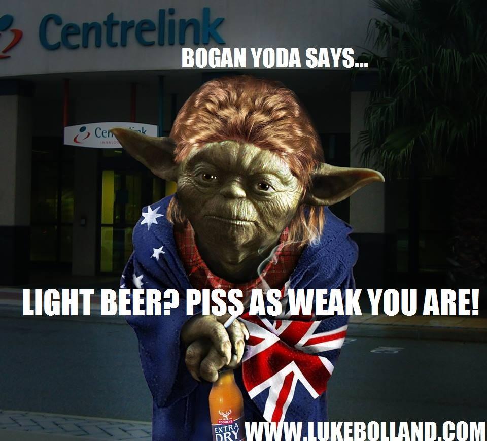Luke Bolland On Twitter One More Bogan Yoda Meme For The Day