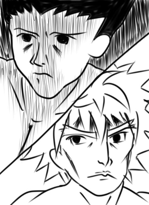 念能力を極めた何十年後かのゴンさんとキルアさん 