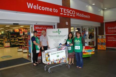 UGLE_GrandLodge's tweet photo. A #foodbank staffed by Freemasons in Middlewich blown away by local support: http://t.co/6rEf1yOtzZ @tescomiddlewic1 http://t.co/QXwQoAt7Vn