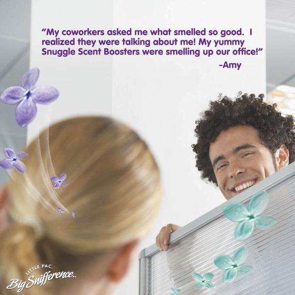 Snuggle_Bear's tweet photo. Now that’s what I call a “Snuggle Win”! Have you received any compliments after using #ScentBoosters? #BigSnifference http://t.co/hHg0DRRw7A