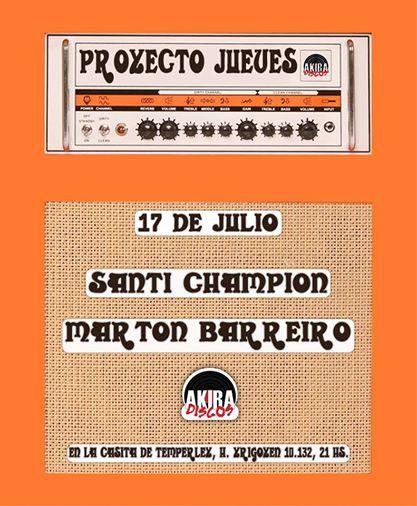 No solo de protestas vive el hombre... Este Huebes en la Casita!!!!