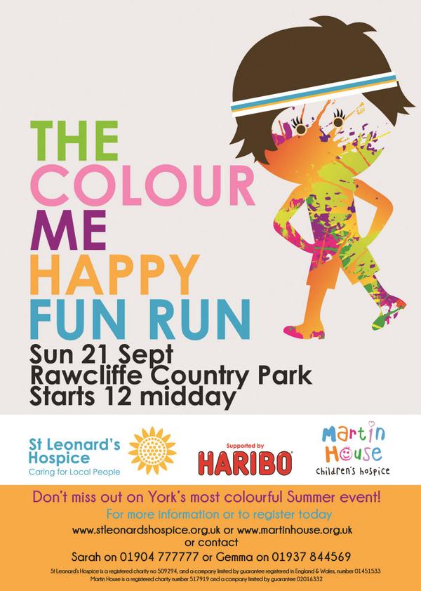 Past event – The Colour Me Happy Fun Run, York | What's On Where