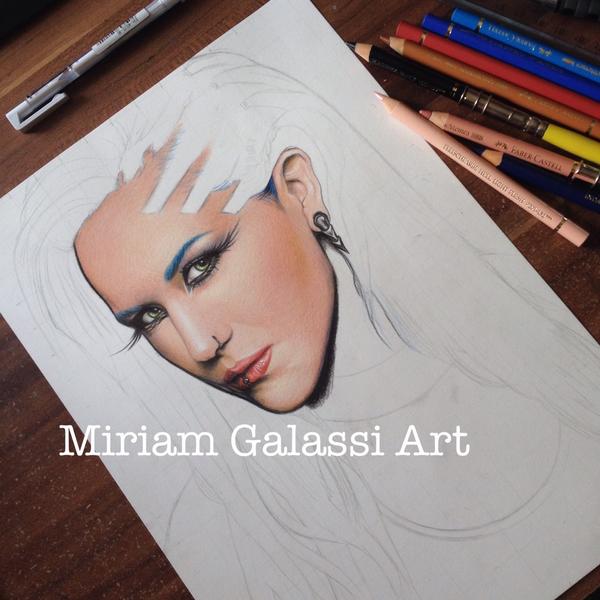 MGalassiArt's tweet photo. Working on a drawing of @AWhiteGluz of @archenemymetal :) http://t.co/cSAH0lLSoh