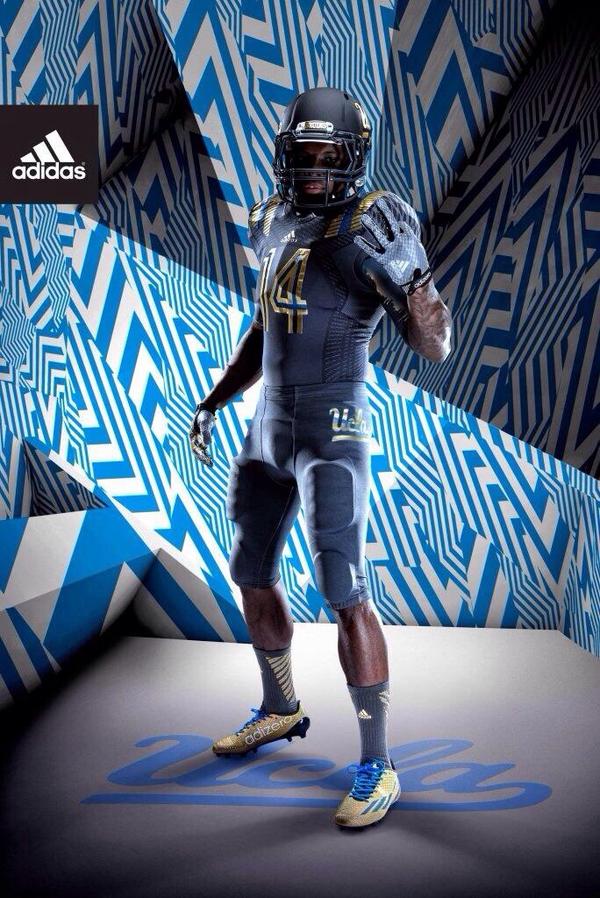 AthletePorn's tweet photo. UCLA's new "LA Steel" Uniforms http://t.co/kViMxWiYCN