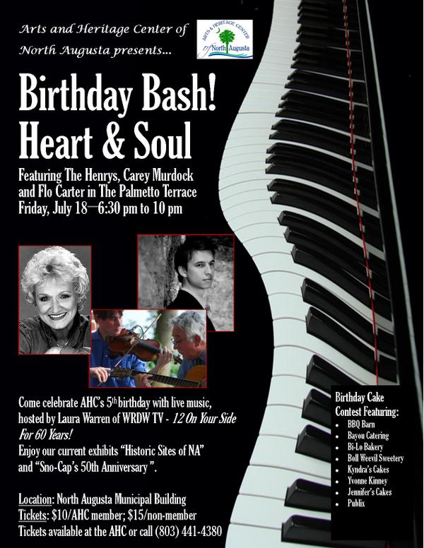 Don't forget our 5th Birthday Bash is this Friday. Tickets are still available! Questions? Don't hesitate to call us!