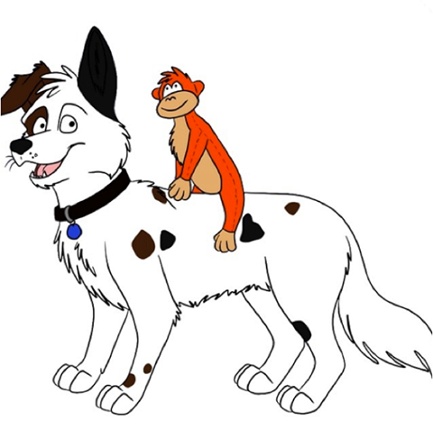PoodleloverFTW's tweet photo. “@bethlittleford: RETWEET if you like Stan and his little buddy Robert. #DWAB  http://t.co/91MifntHzp” She found the fanart! 😁🐶