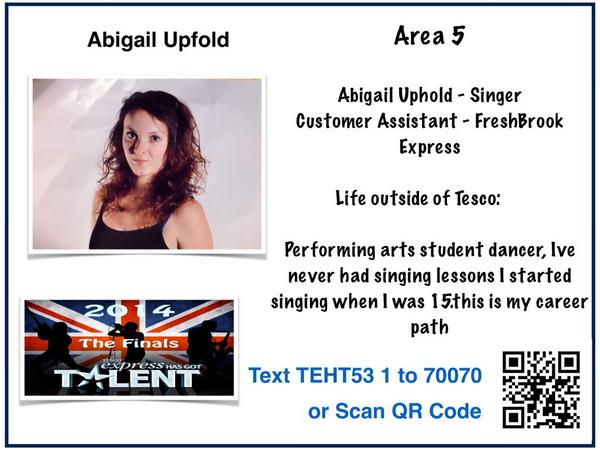 kayleighbrion99's tweet image. Text Vote for Area 5 -  #area5Abby