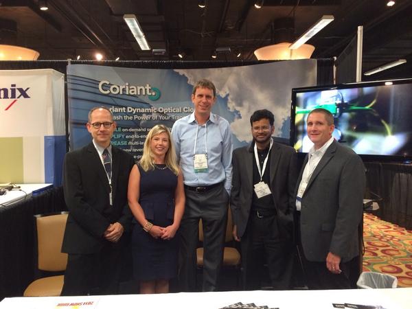 Coriant's tweet photo. Day 2 of #LOIS2014. Visit us is at booth 27 &amp; learn about our Dynamic #Optical Cloud solution. @LightwaveSummit http://t.co/iEHLg8LmkO