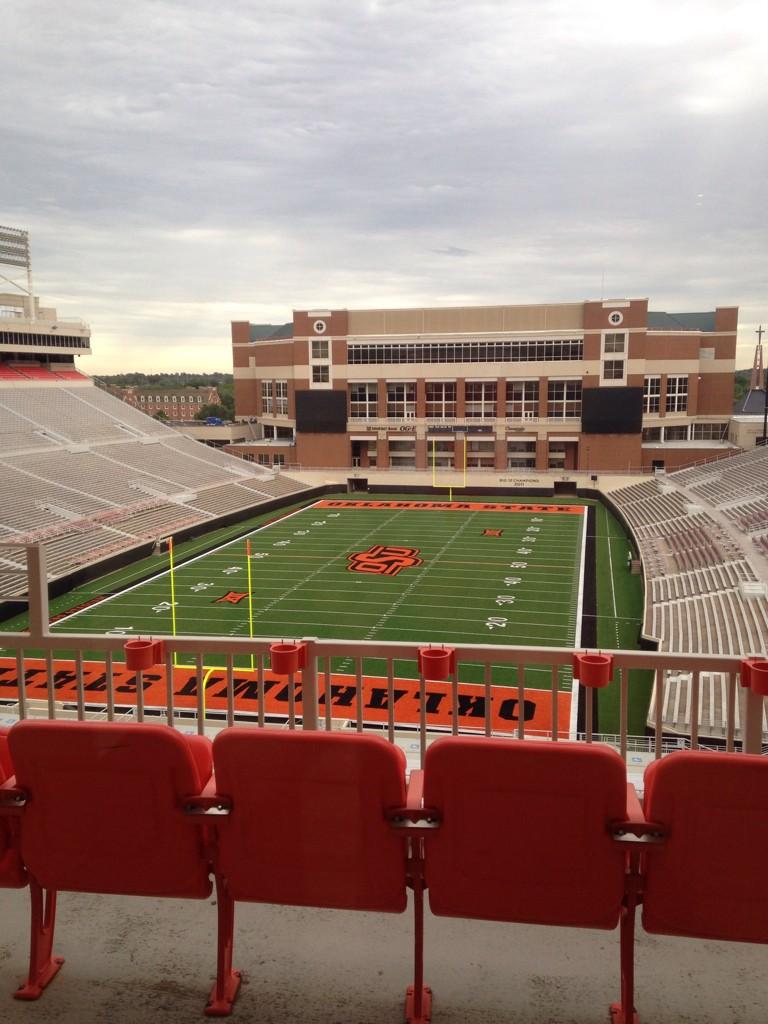 OSU Fan Experience on Twitter "The goal posts are up and Boone Pickens Stadium is looking nice