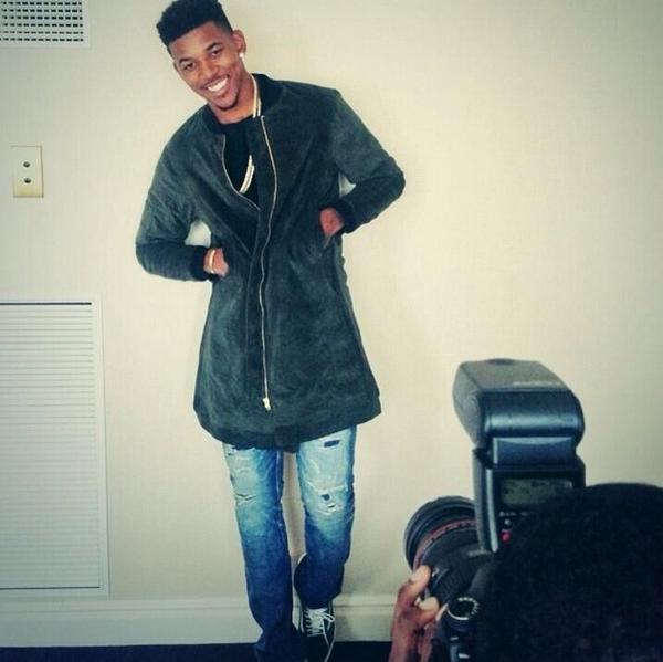 VA_GLTD's tweet photo. Sported by none other than @NickSwagyPYoung LA Lakers young talent | VA Extended AW15 Bomber Drop #KeepitVA #pausemag http://t.co/CSHhRIOeTN