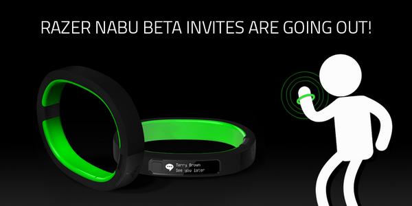 Razer's tweet photo. Emails are going out to our 500 selected Razer Nabu Beta testers so check your inboxes and keep a lookout for us! http://t.co/qyv8qxYlZb