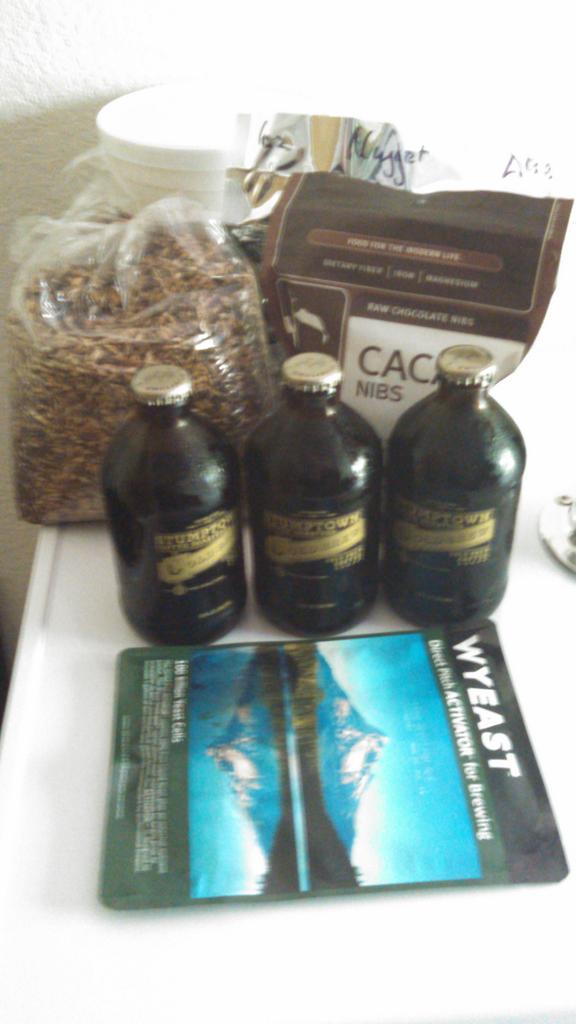 CombatHomeBrew's tweet image. Hellfire Triple Chocolate Coffee Chili Stout! Brewed with Stumptown cold brew coffee, and chipotle peppers.#craftbeer