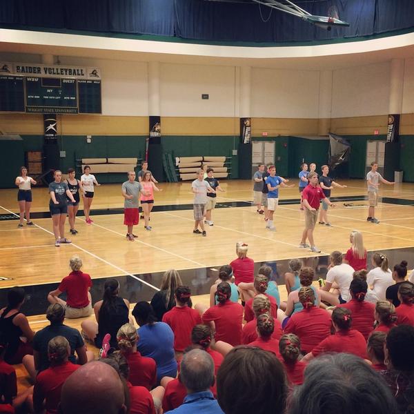 FJMClinics's tweet photo. Another great performance from more of the drum majors!  #fjm2014 #fjmws2 #risetothechallenge http://t.co/Dp4H6Gcsk7