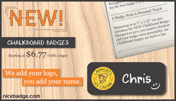 NiceBadge's tweet photo. Have you checked out our NEW Chalkboard Badges?
To get your FREE mockup now, click here http://t.co/9Rnkd8HPtZ
#NEW http://t.co/TTRCRf1qWv