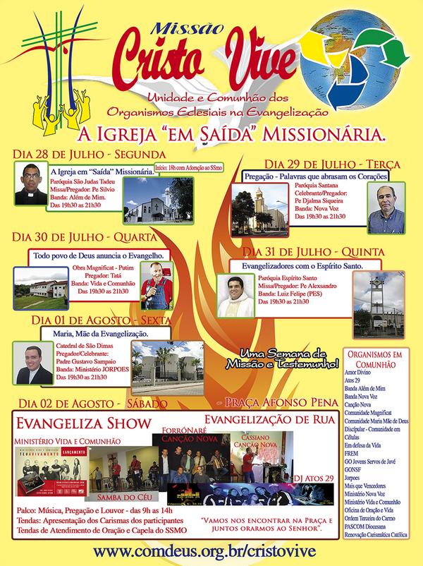 valeriacn's tweet photo. @forronarecn @cncassiano Evangelização nas Ruas de São JOsé dos Campos dia 02/08/2014- A Igreja em saída Missionária http://t.co/qvmOdabt8o