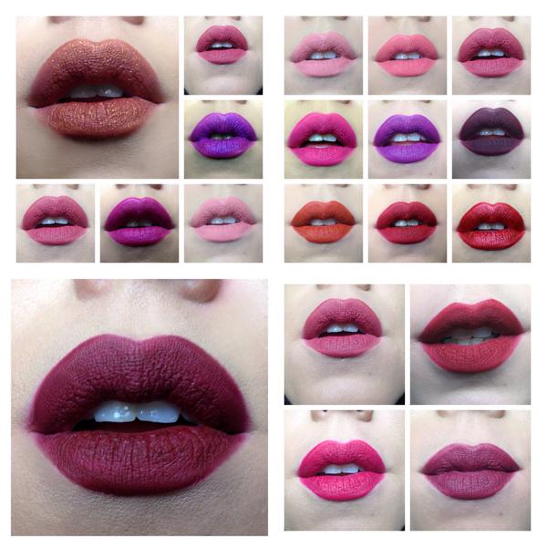 Sephora Lipstick Color Chart