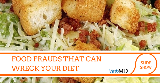 WebMD's tweet photo. Just because it's a salad doesn't mean it's healthy.
http://t.co/GfhvtMjvPH http://t.co/nu0PmGfkY4