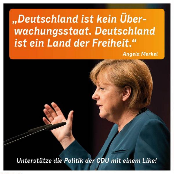 "Die Erde ist eine Scheibe"
Unterstütze die Politik der CDU mit einem Retweet!

LG, Angela Merkel.