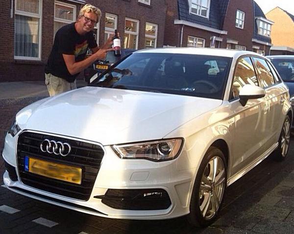 JoostKooreman's tweet image. Gefeliciteerd @RoderickvdHoek met je mooie verantwoorde Audi op aardgas! @KamsteegNews @KamsteegAutoLea