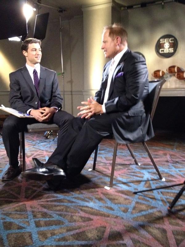 Dennis Dodd On Twitter Les Miles To Cbs Adam Zucker On Toughest Place To Play We Haven T Found That One Yet Http T Co Nozi59hhia